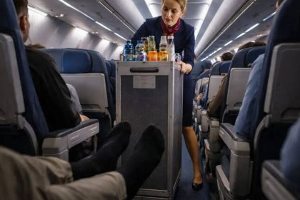 Why you should never wear black socks on a flight : The reason will shock you
