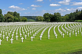 World War II American soldiers buried in Belgium and the Netherlands have families there who still care for them