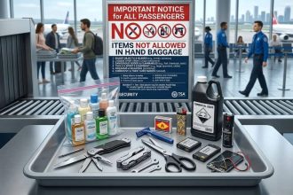 10 items travellers are not allowed to carry in hand baggage (number 5 might surprise you)