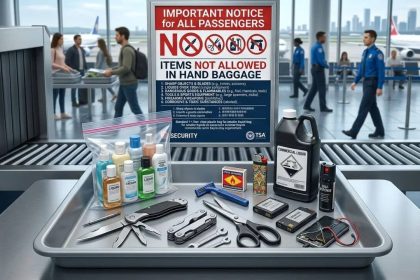 10 items travellers are not allowed to carry in hand baggage (number 5 might surprise you)