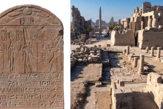 A 2,000-year-old stone found in Karnak temple reveals a Roman emperor hidden in the form of an Egyptian pharaoh