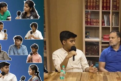 'A chat with anti-national Soros agents': Rahul Gandhi's dig at BJP as he meets CBSE students