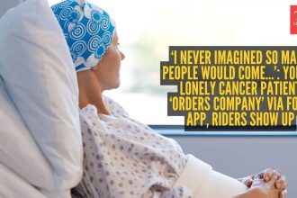 ‘I never imagined so many people would come...’: Young, lonely cancer patient ‘orders company’ via food app, riders s