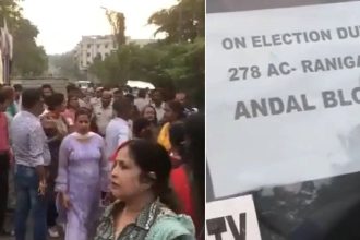 'All officers of TMC': BJP alleges irregularities after phone found in envelope near Asansol College strong room; chaos erupt