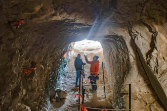 Ancient Tunnel Discovery Near Kibbutz Rachel: Workers uncover vast quarry; Jerusalem plans archeological park