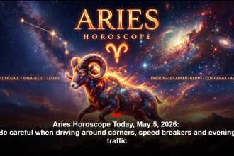 Aries Horoscope Today, May 5, 2026: Be careful when driving around corners, speed breakers and evening traffic