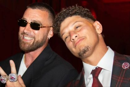 Arrested: Patrick Mahomes and Travis Kelce’s burglars finally got caught months after posing online with stolen stuff