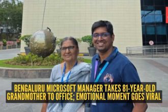 ‘Bigger than any promotion’: Bengaluru Microsoft manager takes 81-year-old grandmother to office; emotional moment goes v