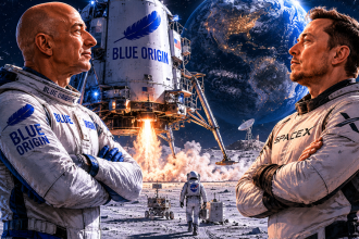 Billionaire wars: Jeff Bezos steals $230M Moon deal from Elon Musk as NASA selects Blue Origin for the first of three uncrewe