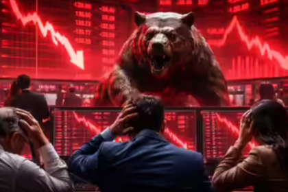 Bloodbath on D-Street: Investors lose Rs 5.77 lakh cr in final hours of trade today