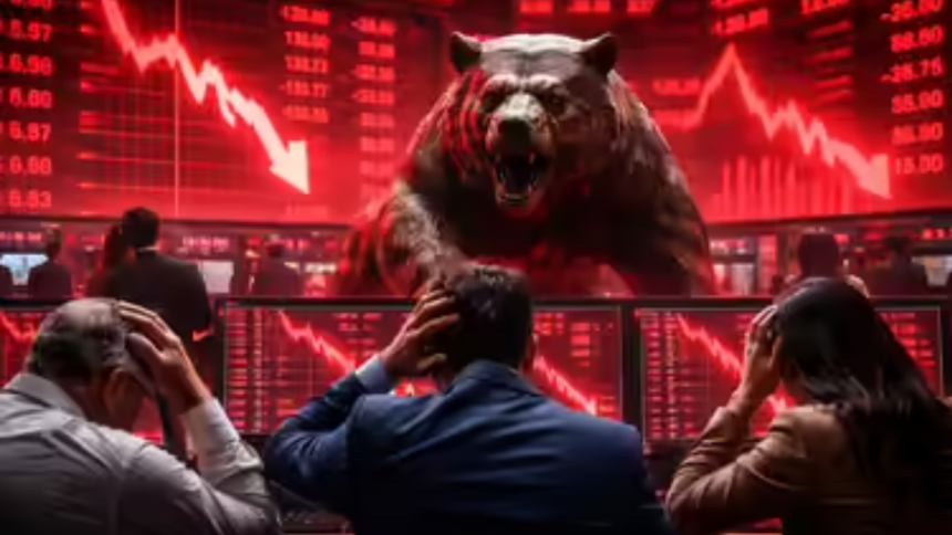 Bloodbath on D-Street: Investors lose Rs 5.77 lakh cr in final hours of trade today