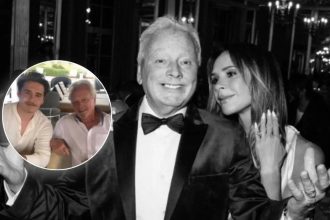 Brooklyn Beckham wishes Victoria's father for 80th birthday