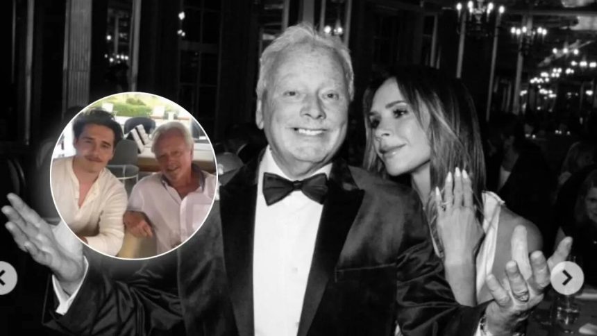 Brooklyn Beckham wishes Victoria's father for 80th birthday