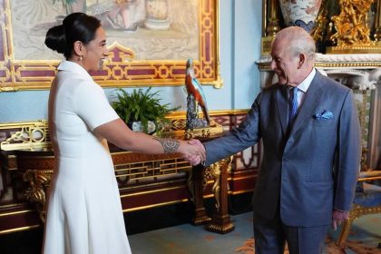 Buckingham Palace hosts historic meeting between King Charles and New Zealand’s Māori Queen