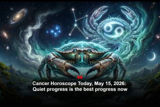 Cancer Horoscope Today, May 15, 2026: Quiet progress is the best progress now