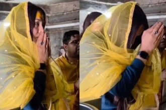 Celina prays to Maa Baglamukhi amidst legal battle with husband Peter Haag