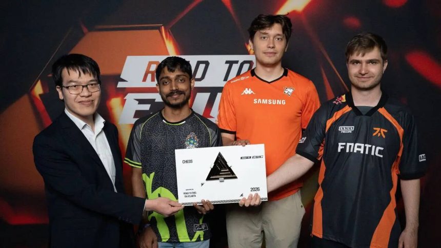 Chithambaram becomes first Indian to qualify for Esports World Cup 2026