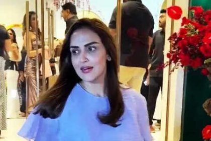 Esha Deol jokes about her windy red-carpet ‘Met Gala moment’