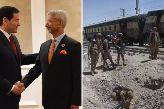 Evening news wrap: Jaishankar, Rubio discuss racism, defence & visa; 24 Pak personnel killed in train blast & more