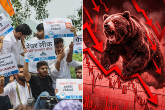 Evening news wrap: NEET exam cancelled over paper leak; stock market crashes over 1,400 points & more