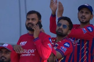 Fact check: Did LSG official use mobile phone in dugout during match vs CSK?