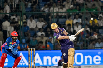 Finn Allen’s maiden IPL century powers KKR to dominant win over DC