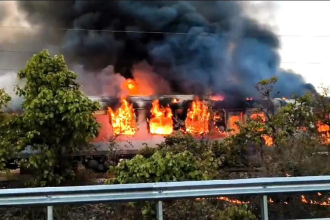 Fire in Rajdhani Express: High-level probe ordered, railway traffic disrupted — top developments