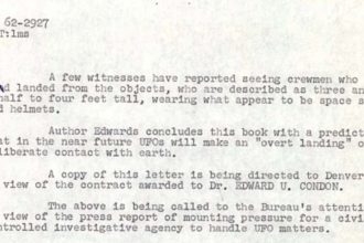 ‘Four feet tall, wearing space suits and helmets’: FBI UFO files reveal bizarre claims