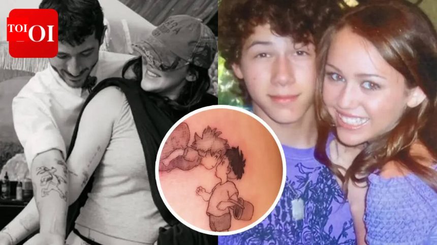 Frankie Jonas and Noah Cyrus get matching 'Ponyo' tattoos; dating buzz sends Nick Jonas and Miley Cyrus fans into a frenzy