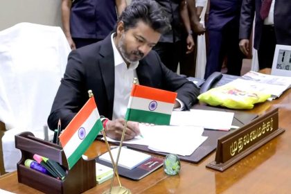 From going off script to appointing ex-DMK MLA as pro-tem Speaker: Vijay’s eventful first day as Tamil Nadu CM