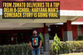 From Zomato deliveries to a top Delhi B-school: Haryana man’s comeback story is going viral