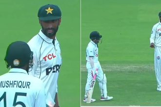 'Get on with the game': Mushfiqur clashes with Shan Masood during second Test - Watch