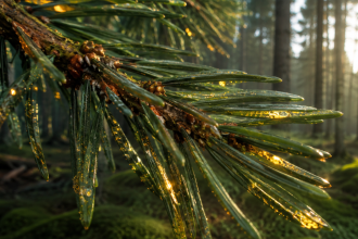 Gold growing on leaves? Scientists uncovered a strange forest phenomenon in Finland