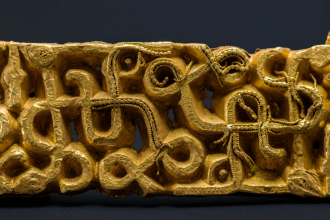 Gold Sword Fitting Discovery: Norwegian hiker finds 1,500-year-old gold; rare find reveals crisis rituals