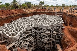 Hidden underground ‘city’ built by ants discovered in Brazil after shocking concrete test