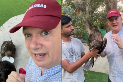 'Hot for them too': British man praised online for rescuing dehydrated bird amid Delhi’s brutal heatwave