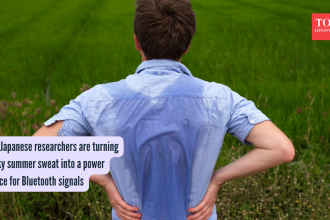 How Japanese researchers are turning sticky summer sweat into a power source for Bluetooth signals