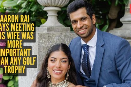 How PGA Champion 2026 Aaron Rai met his wife Gaurika Bishnoi