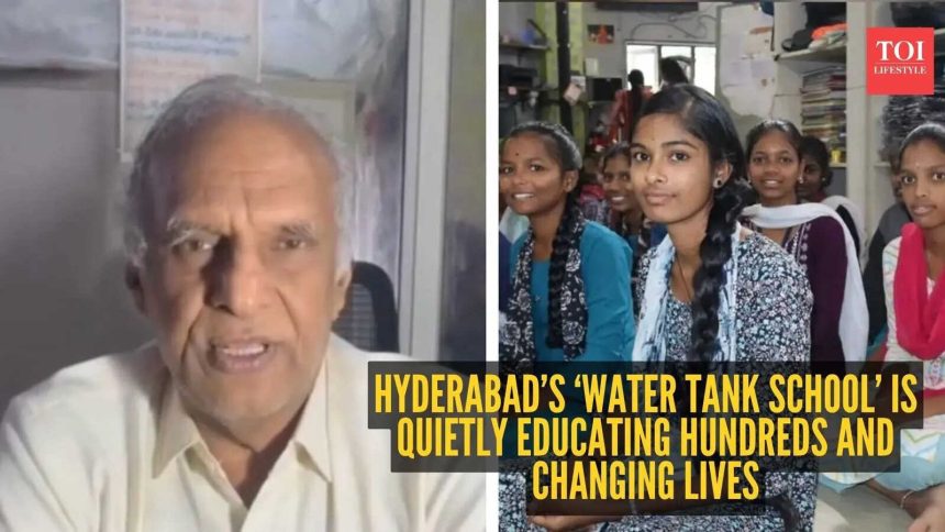 Hyderabad’s ‘water tank school’ is quietly educating hundreds and changing lives