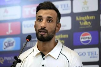 ‘I can only offer my apologies’: Masood says PCB will decide his future as captain