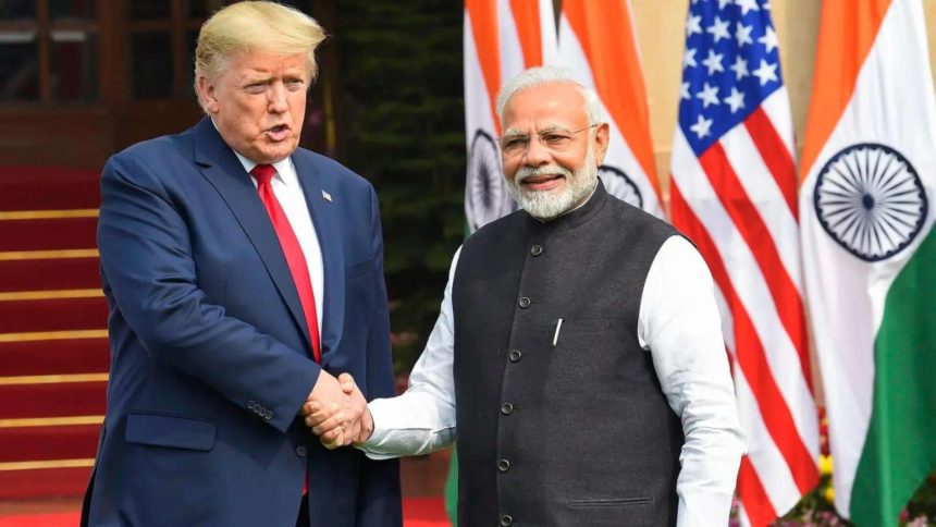 'I love Prime Minister Modi': Trump makes surprise live call during US embassy event in Delhi - video