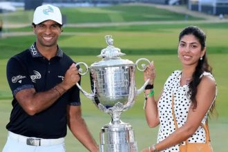 “I’m not exaggerating”: Aaron Rai makes candid admission about his wife after beating Rory McIlory to win PGA Champions