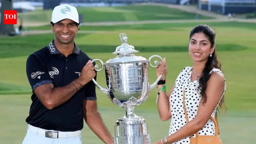 “I’m not exaggerating”: Aaron Rai makes candid admission about his wife after beating Rory McIlory to win PGA Champions