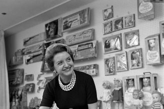In 1959, Ruth Handler saw her daughter playing with paper dolls, which led to the formation of Barbie