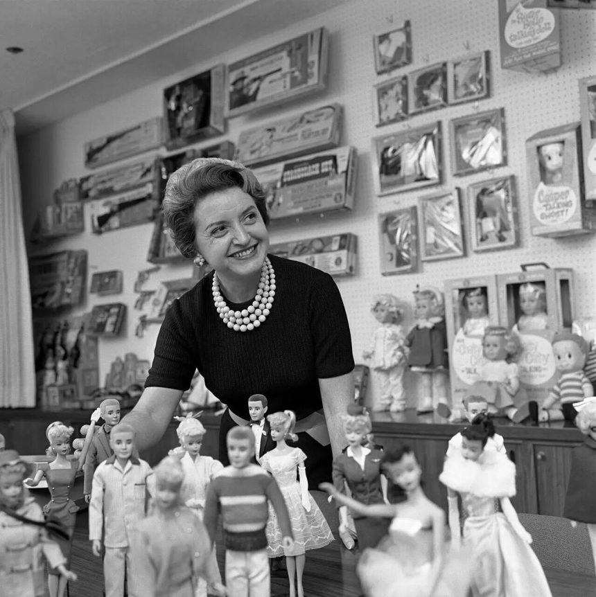 In 1959, Ruth Handler saw her daughter playing with paper dolls, which led to the formation of Barbie