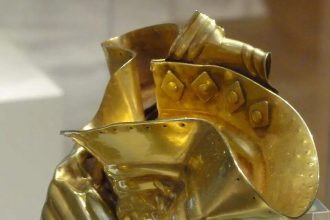In 2001, a metal detectorist in a Kent field found a 'crumpled piece of scrap' that was actually a 4,000-year-old royal treas