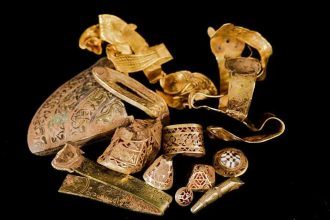 In 2009, an unemployed Terry Herbert scanned a farmer's field and stumbled upon the largest Anglo-Saxon treasure ever found