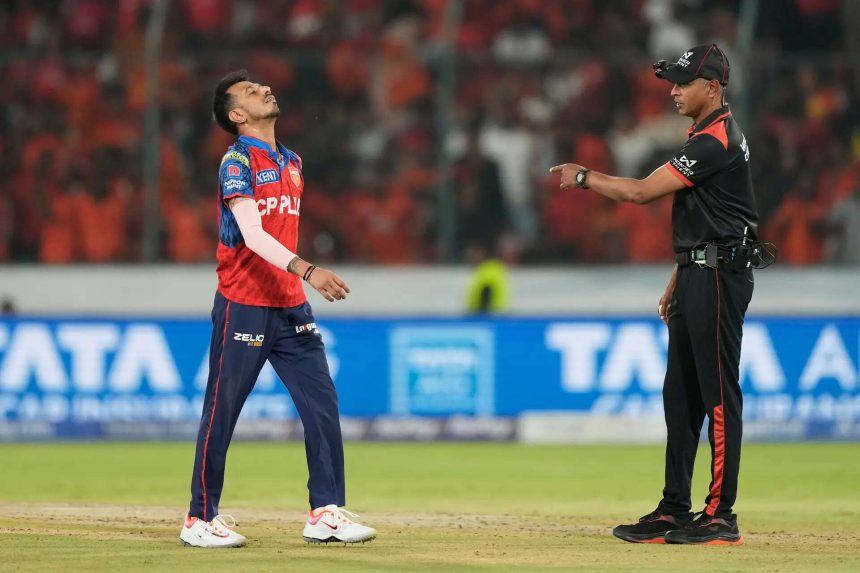 IPL: Chahal scripts unwanted record thanks to Punjab Kings’ butter fingers