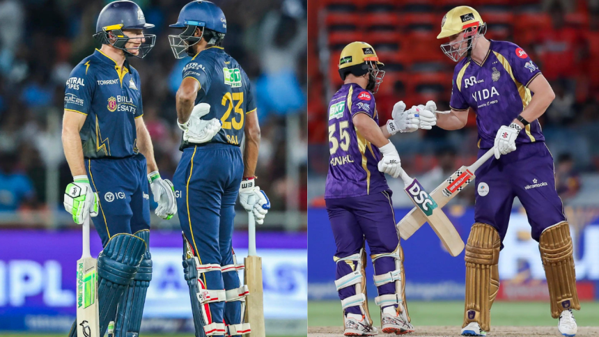 IPL points table: GT draw level with RCB as KKR stay alive in playoff race