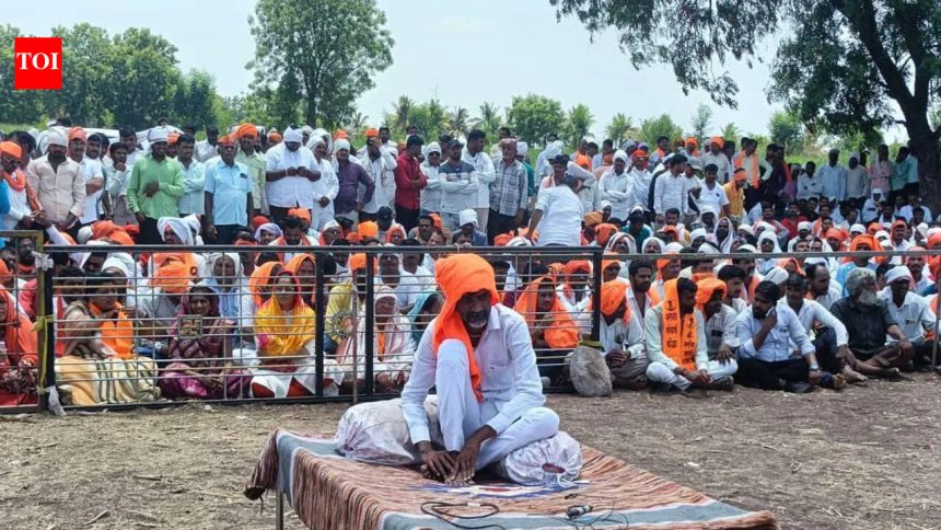 ​​Jarange begins 9th hunger strike to press for Maratha quota demands